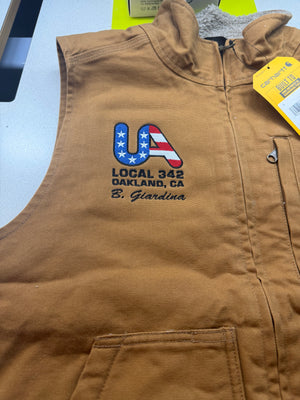 UA Local Carhartt® Sherpa-Lined Mock Neck Vest