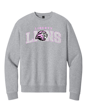 Liberty Lions Breast Cancer Awareness Crewneck