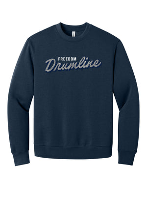 Freedom Drumline Glitter Applique Crewneck